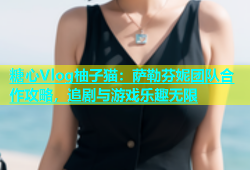 糖心Vlog柚子猫：萨勒芬妮团队合作攻略，追剧与游戏乐趣无限