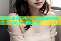香菜公主糖心vlog：记录生活美好瞬间，分享心情，互动交流