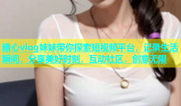 糖心vlog妹妹带你探索短视频平台，记录生活瞬间，分享美好时刻，互动社区，创意无限