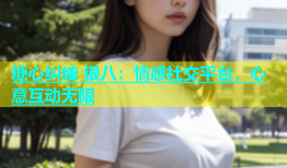 糖心纠缠 银八：情感社交平台，心意互动无限