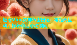 糖心Vlog女神私密日记：零距离互动，探秘幕后心动瞬间