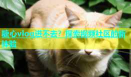 糖心vlog进不去？探索视频社区的新体验