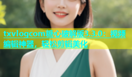 txvlogcom糖心破解版3.3.0：视频编辑神器，轻松剪辑美化