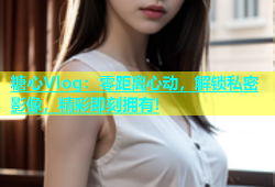 糖心Vlog：零距离心动，解锁私密影像，精彩即刻拥有!