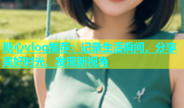 糖心vlog推荐：记录生活瞬间，分享美好时光，发现新视角