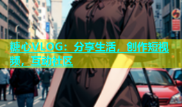 糖心VLOG：分享生活，创作短视频，互动社区
