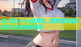 成人糖心vlog视频黄，探索创意视频制作与分享的新高度