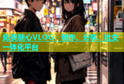 免费糖心VLOG：创作、分享、社交一体化平台
