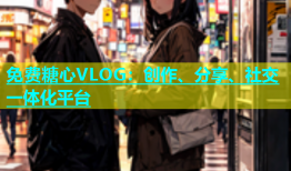 免费糖心VLOG：创作、分享、社交一体化平台