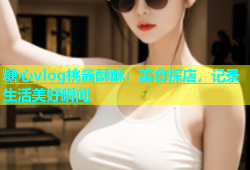 糖心vlog桃酱酥酥：美食探店，记录生活美好瞬间