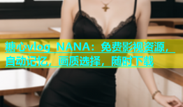 糖心vlog NANA：免费影视资源，自动记忆，画质选择，随时下载