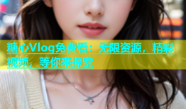 糖心Vlog免费看：无限资源，精彩视频，等你来探索