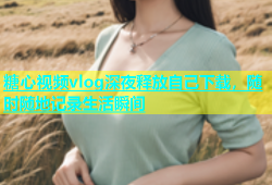 糖心视频vlog深夜释放自己下载，随时随地记录生活瞬间