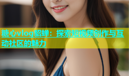 糖心vlog貂蝉：探索短视频创作与互动社区的魅力