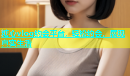 糖心vlog约会平台，轻松约会，展现真实生活