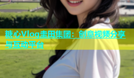 糖心Vlog圭田集团：创意视频分享与互动平台