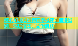糖心VLOG推荐国美杜莎：保湿滋润，深层清洁，光滑肌肤
