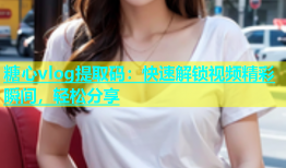 糖心vlog提取码：快速解锁视频精彩瞬间，轻松分享