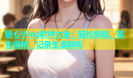 糖心Vlog软件大全：轻松剪辑、美化视频，记录生活瞬间