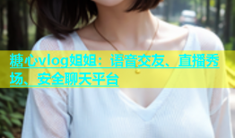 糖心vlog姐姐：语音交友、直播秀场、安全聊天平台
