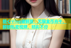 糖心Vlog破解版：无限金币真牛，解锁私密视频，精彩不停