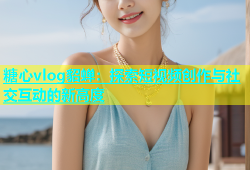 糖心vlog貂蝉：探索短视频创作与社交互动的新高度