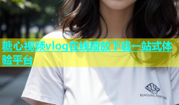 糖心视频vlog在线播放下载一站式体验平台