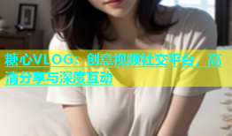 糖心VLOG：创意视频社交平台，高清分享与深度互动