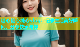 糖心糖心糖心vlog：记录生活美好瞬间，分享快乐与你