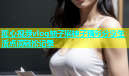 糖心视频vlog柚子猫神子精彩分享生活点滴轻松记录