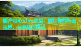 国产糖心Vlog精品：解锁你的私密视界，尽享丝滑体验