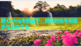 糖心vlog车模线下：探索时尚车模展示与互动平台