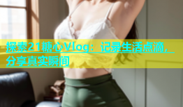 探索21糖心Vlog：记录生活点滴，分享真实瞬间