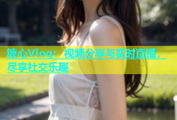 糖心Vlog：视频分享与实时直播，尽享社交乐趣
