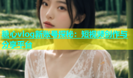 糖心vlog新账号探秘：短视频创作与分享平台