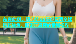 东京此刻，糖心Vlog带你看遍全球精彩生活，即刻开启你的专属视界