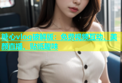 糖心vlog破解版：免费视频互动、美颜直播、贴纸趣味