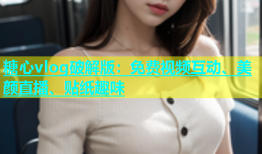 糖心vlog破解版：免费视频互动、美颜直播、贴纸趣味
