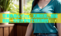 可爱兔糖心Vlog：无限创意，智能剪辑，与你分享每个精彩瞬间
