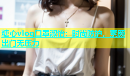 糖心vlog口罩淑怡：时尚防护，素颜出门无压力