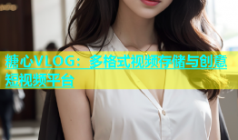 糖心VLOG：多格式视频存储与创意短视频平台