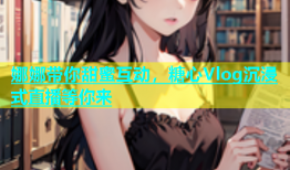 娜娜带你甜蜜互动，糖心Vlog沉浸式直播等你来