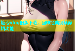 糖心vlog旧版下载，回味经典视频剪辑功能