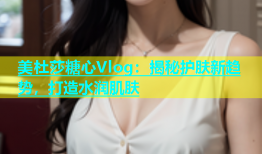美杜莎糖心Vlog：揭秘护肤新趋势，打造水润肌肤
