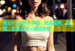糖心Vlog许木学姐：高清视频、直播、社区互动一站式体验