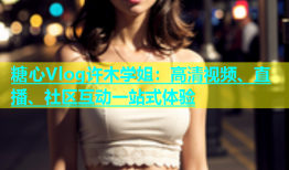 糖心Vlog许木学姐：高清视频、直播、社区互动一站式体验