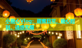 小糖心Vlog：甜蜜日常，糖心时刻，诱惑无限