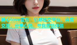 糖心love官方：情感社交平台，真实交友，分享心情，寻找爱情伴侣