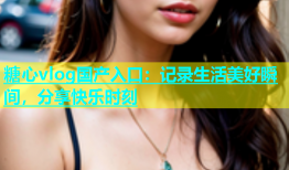 糖心vlog国产入口：记录生活美好瞬间，分享快乐时刻