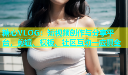 糖心VLOG：短视频创作与分享平台，剪辑、模板、社区互动一应俱全